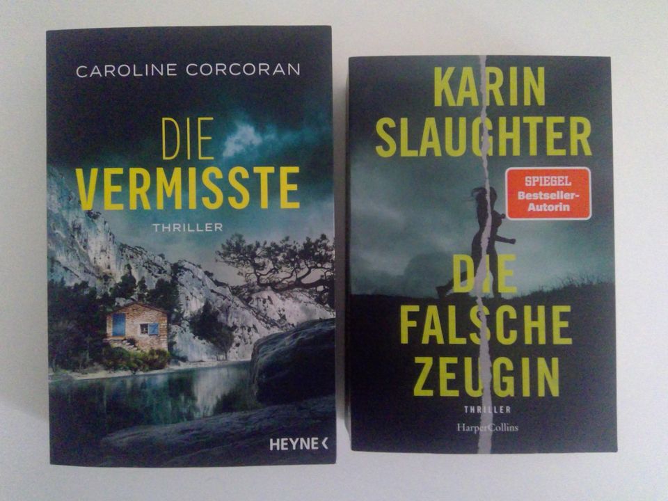 Die falsche Zeugin-K.Slaughter/Die Vermisste-C.Corcoran TB NEU je in Köln