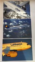 3x Postkarte Lufthansa Flugzeug Airbus A340, A321, A320 Hessen - Gießen Vorschau