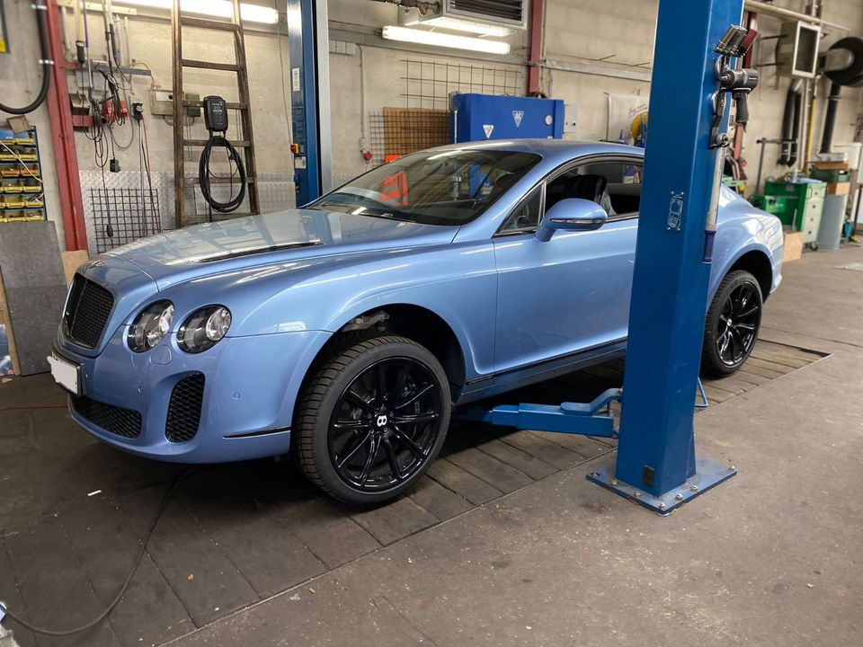 Bentley Continental GT Getriebeölwechsel Getriebespülung in Sinzheim