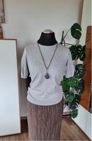 H&M Sommer Pullover Pulli Shirt S 36 M 38 hell grau, NEUw. Bayern - Burgau Vorschau