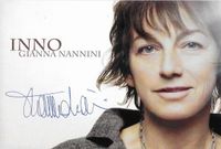 Autogrammkarte mit original Signatur ++ GIANNA NANNINI ++ Bayern - Hohenfels Vorschau