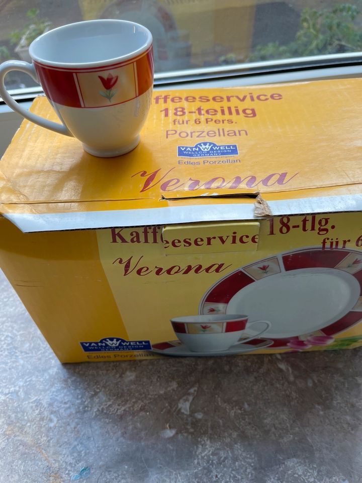 Kaffeeservice 18 tlg in Wuppertal