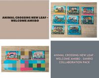 Animal Crossing new leaf ★ Welcome amiibo + amiibo Sanrio pack ★ Bayern - Schönwald Oberfr. Vorschau