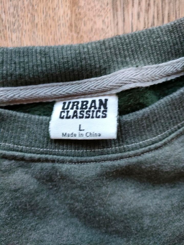 Urban Classics Sweatshirt Pullover in Tüßling