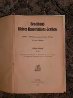 Antiquarisches Buch, Brockhaus, Lexikon Thüringen - Gera Vorschau