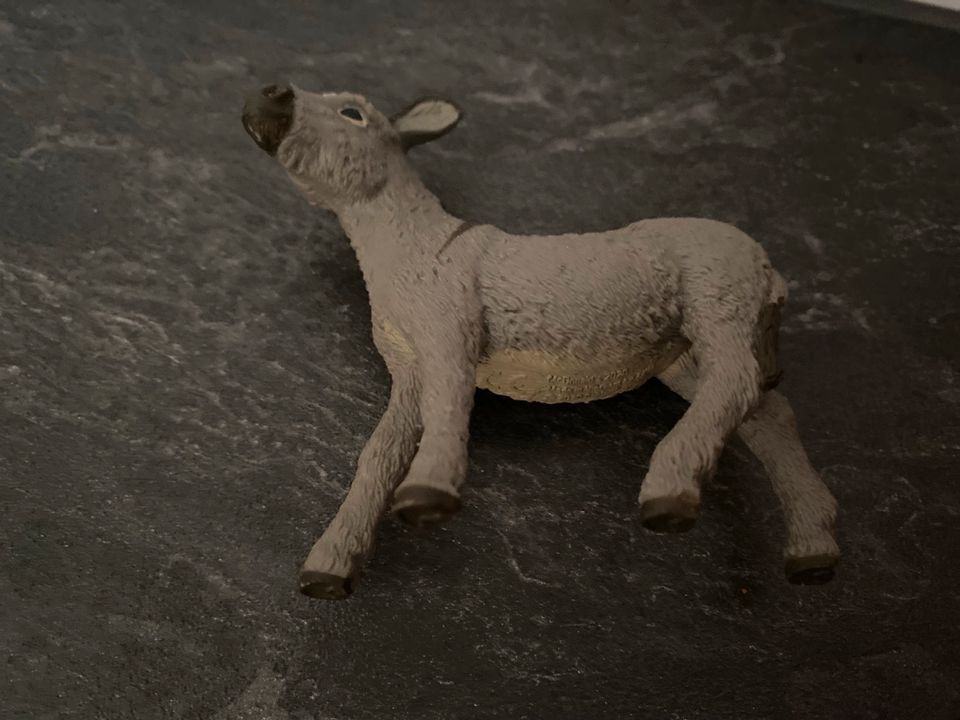 Schleich Figur Esel, neuwertig in Hainichen