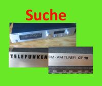 SUCHE Telefunken CT10 Tuner Radio schwarz oder silber wo geht Baden-Württemberg - Riedlingen Vorschau