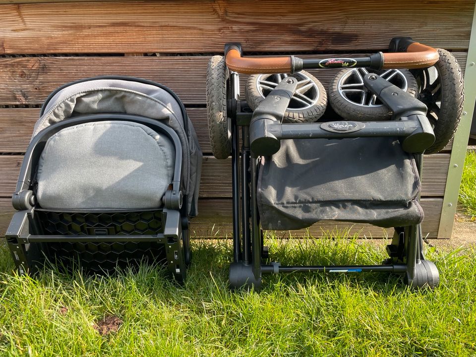 Kinderwagen Hartan Viva GTR Selection olive in Mülsen