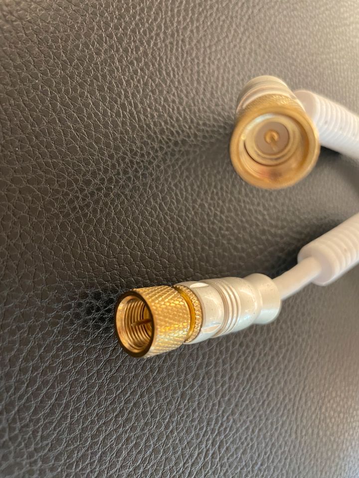 Vivanco Coaxial Cable 5m, weiß, Triple Shieled in München