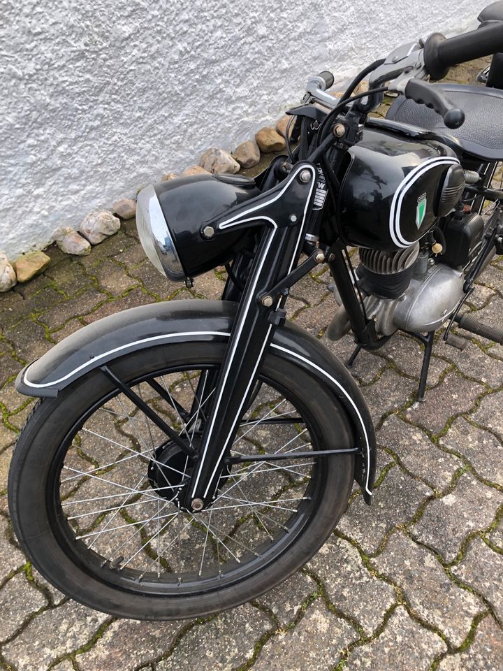 DKW 125 Oldtimer Motorrad in Meinhard