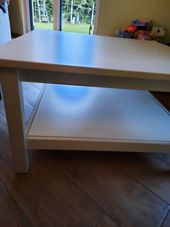 Couchtisch Tisch Ikea weiß Hemnes in Eggersdorf