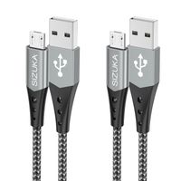 "SIZUKA" Schnelladekabel Micro USB 0,5m Nylon 2er-Pack Hessen - Eschwege Vorschau