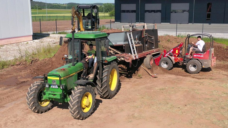 Gesiebter Humus, Mutterboden, Rasenerde in Leutershausen