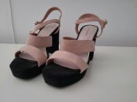 Italienische Sandaletten High Heels schwarz rosa Mariamare Bayern - Margetshöchheim Vorschau