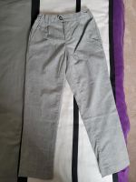 Coole Chino/Stoffhose grau kariert Gr. 140 Häfen - Bremerhaven Vorschau