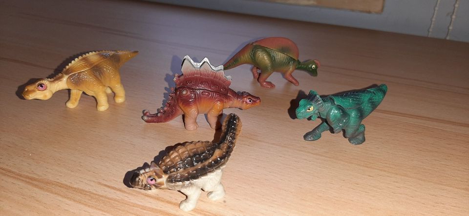 Dinosaurier klick Figuren (auch als Tortendeko) in Seinsheim