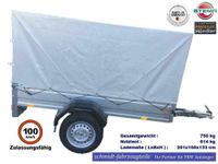 Stema Opti 750 kg Planenanhänger +100km / 13Zoll / 201x105x133cm Berlin - Hellersdorf Vorschau