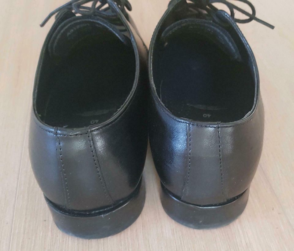 Schuhe Gr.40, Business Schnürschuhe aus Leder in Offenburg