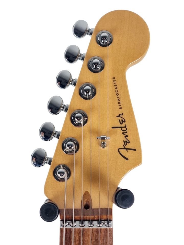 2010 Fender American Deluxe Stratocaster HSS 2TS Sunburst USA in Linsengericht