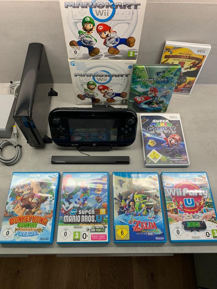 Wii U mit viel Zubehör NUR ABHOLUNG in Saarbrücken