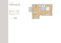 Zum Verkauf: 2-Zimmer Neubauwohnung mit Balkon / WE03 / 5 % AfA + 5% Sonder AfA möglich Bayern - Vilsbiburg Vorschau