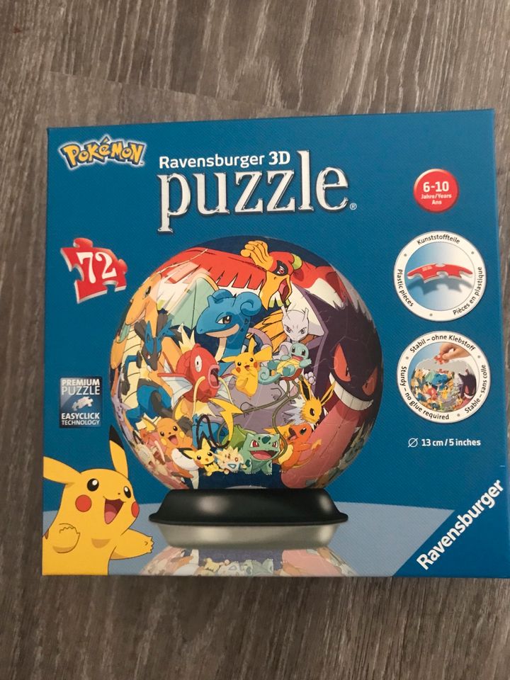 Verkaufe Pokémon 3d Puzzle Ravensburger in Bremen