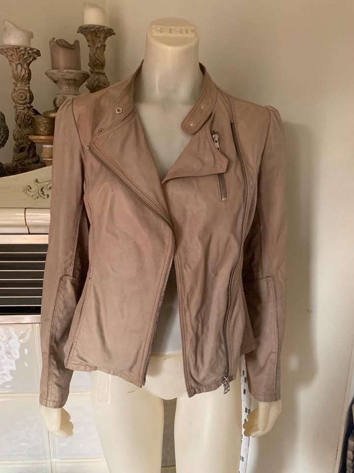 Max & Co by Max Mara Lederjacke echtes weiches Leder Schlamm in Hamburg