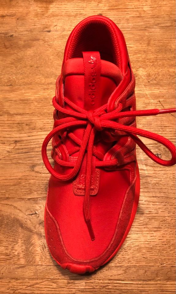 Adidas tubular Leder rot 38 neu nie getragen in Worpswede