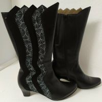 Carinii Schuh Damen - NEU - ECHT LEDER - Stiefel - 38 - Schwarz Sachsen - Bad Gottleuba-Berggießhübel Vorschau