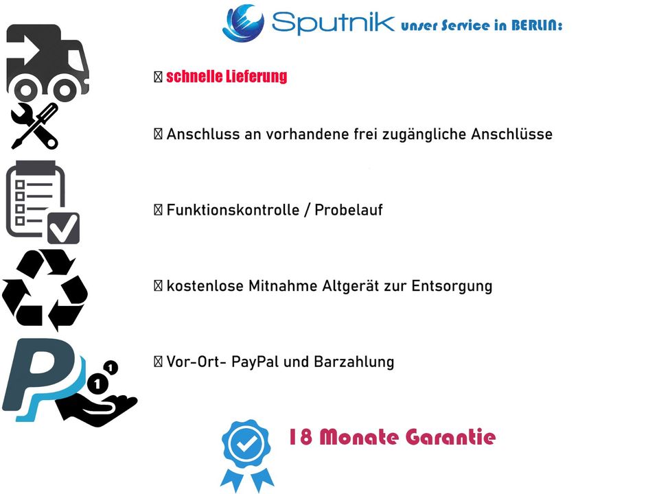 ⭐⭐️⭐️⭐⭐Zanker PT 6252 ✔ 18 Monate Garantie✔ Waschmaschine✔ in Berlin