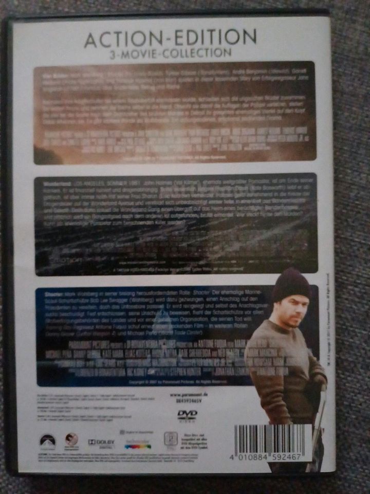Action Box,Mark Wahlberg,3 DVD in Nierstein