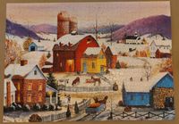 Puzzle 1000 Teile: Winter Neighbors, Cobble Hill Nr. 80007 Bonn - Geislar Vorschau