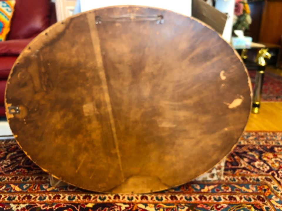 Antiker Spiegel Barock Holz, 85cm x 65 cm, Gold, TOP in München