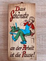 West germany Spruchbild Schild Vintage Koziol ges.gesch. nostagie Niedersachsen - Leiferde Vorschau