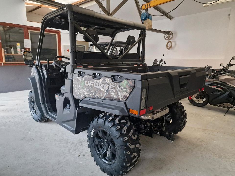 CFMOTO UForce 1000 EFI 4X4 AHK WINDE KIPPER LOF ALU UTV SOFORT in Wermelskirchen