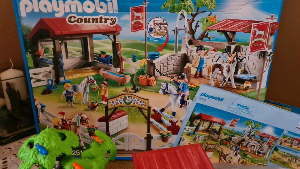 Playmobil Reiterhof mit Waschplatz in Extertal