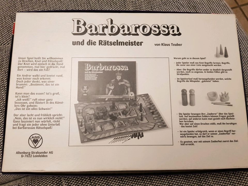 Spiele Faulpelz Barbarossa TrivialPursuit das verrückte Labyrinth in Delligsen