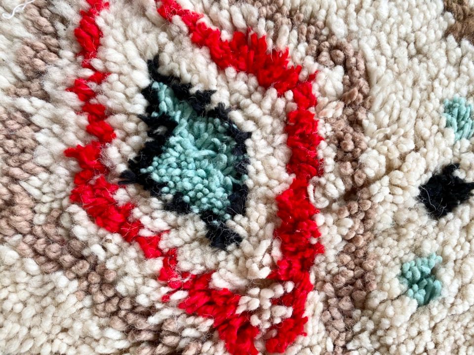 Klein neuen Berber Teppich aus Marokko, Diamantdesign, 100% Wolle in Berlin