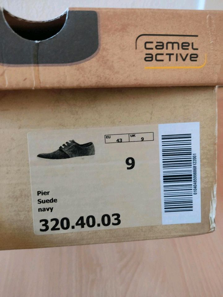 "Camel Active" echte Wildleder Schuhe, braun, Gr. 43, hoher NP! in Pinneberg