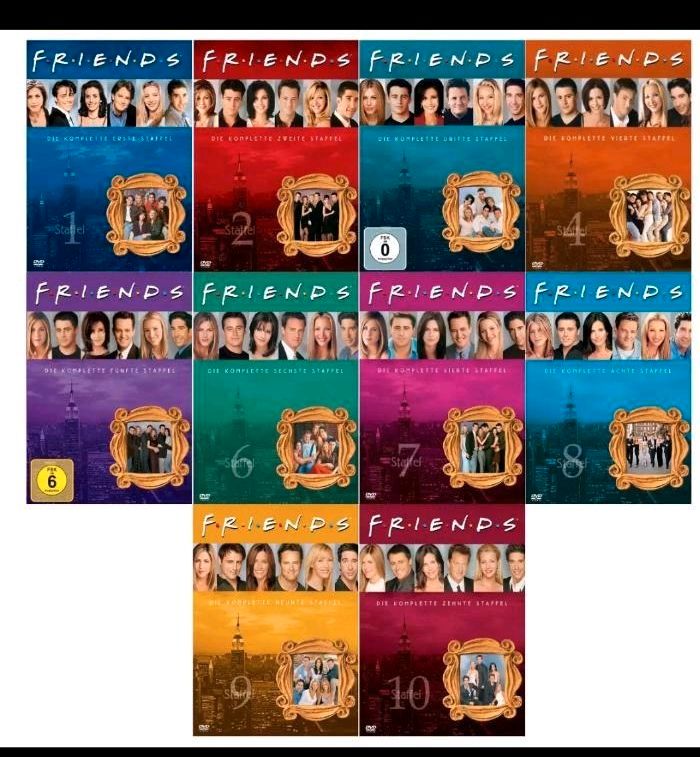 Friends Staffel 1-10 DVD Set in Oranienburg