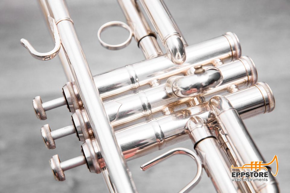 B&S Challenger 3143 JH Silber Silver Trompete Trumpet in Wiedergeltingen