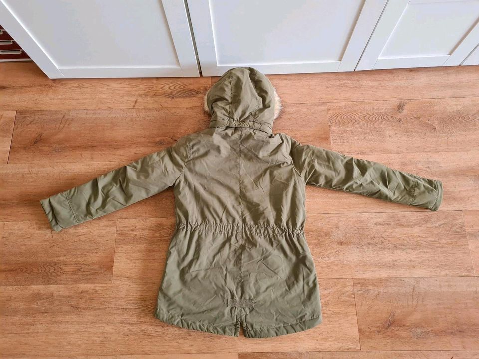 Jacke 158 H&M Parka grün in Hamburg