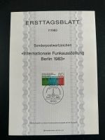 Ersttagsblätter Deutsche Post 1983 Briefmarken Ersttagsblatt Münster (Westfalen) - Handorf Vorschau