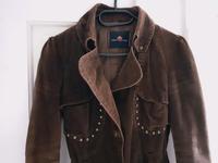Fornarina Mantel Feincord Jacke Nieten Gr. M Damen Sachsen - Frohburg Vorschau