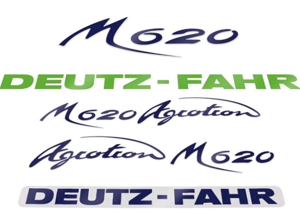 Deutz Fahr Agrotron "TTV" Schriftzug Aufkleber Schild in Gronau (Leine)