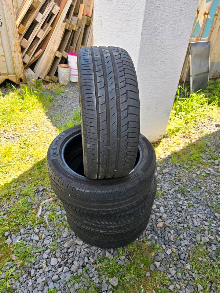 4x Sommerreifen 235/45R18 94V Continental ca. 6,5mm in Niederkassel