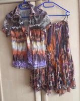 BIBA- LEICHTES 2-TEILIGES CHIFFON KLEID 36 ZIPFELROCK & BLUSE Nordrhein-Westfalen - Moers Vorschau