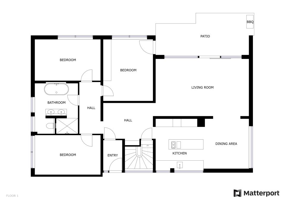 FELDRAND - Modernisiertes Einfamilienhaus im Bungalowstil & großem Grundstück in Heilbronn-Biberach in Heilbronn