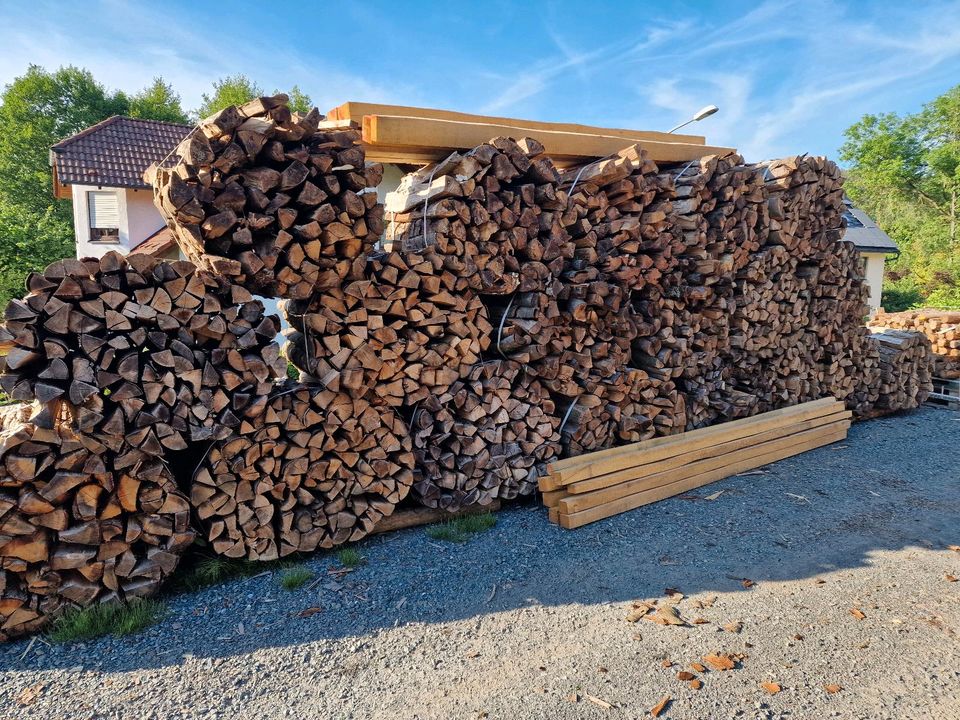 Brennholz Ofenholz Mischholz Weichholz Hartholz trocken Lief SON in Sonnefeld