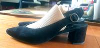 Paul Green Sling Pumps Schwarz  - Gr 40/6, ungetragen Hessen - Villmar Vorschau